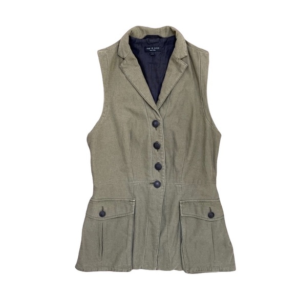 rag & bone Jackets & Blazers - Rag & Bone Military Green Vest
